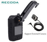 Anti Shock Police Body Worn Camera , Night Vision Body Camera 1296P 11 Hrs Recording
