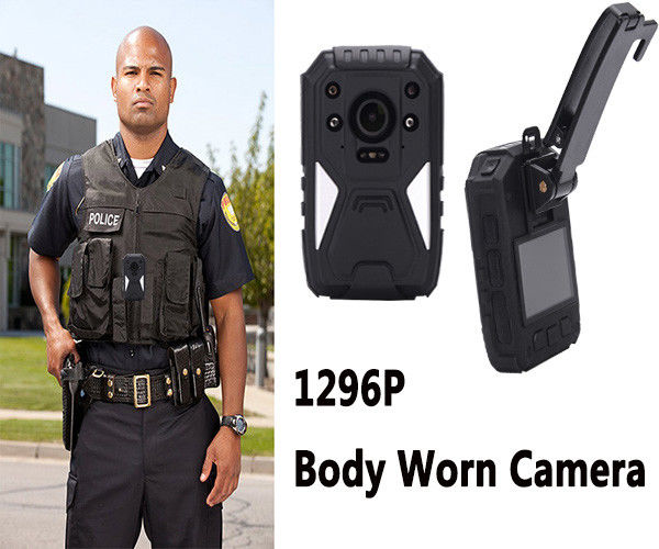 Mini Hd 1296p Video Audio Wearable Video Camera Recorder For Law Enforcement